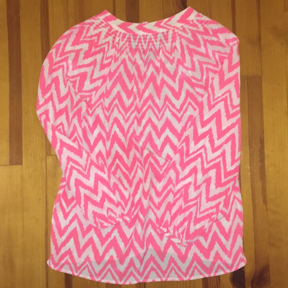 Lily Silk Shirt Size Medium - Picture 5 of 5